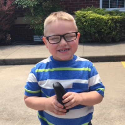 Active Preschooler Receives Glasses After KidSight Screening