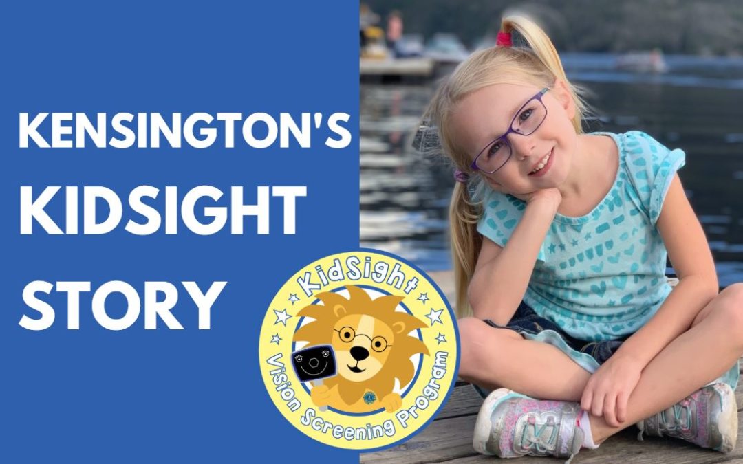 Preschooler Receives a Sight-Saving KidSight Screening